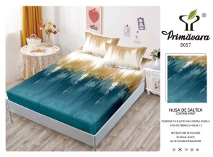HUSA DE PAT CU ELASTIC CU 2 FETE DE PERNA 160X200 FINET SUPERIOR PRI20