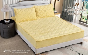 Husa Pat Topper Lila180X200 Galben STO11