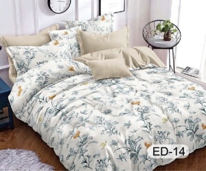 Lenjerie Bumbac Finet Premium 6 piese+husa CADOU ESTD18
