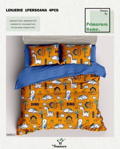 Lenjerie de pat Finet 1 Persoana&Single Bumbac 100% PRIPB12