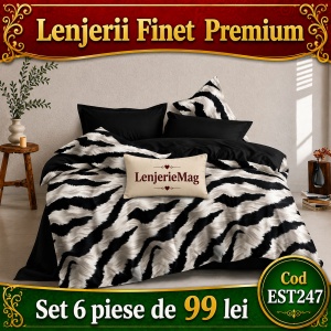 Lenjerie de pat finet 6 piese EST247