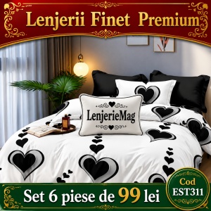 Lenjerie de pat finet 6 piese EST311