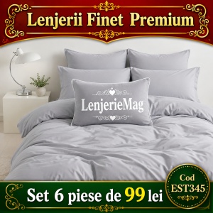 Lenjerie de pat finet 6 piese EST345
