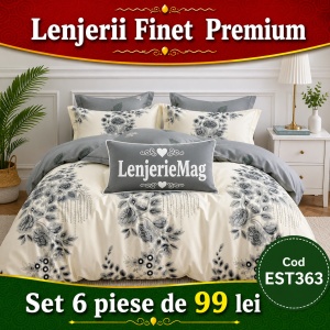 Lenjerie de pat finet 6 piese EST363