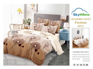 Lenjerie de pat finet 6 piese SKY210 – Oferta 3 la 249 lei - Img 2
