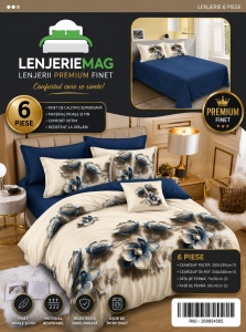 Lenjerie de pat finet 6 piese SR31 - Img 2