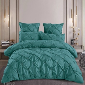 Lenjerie Finet Premium pentru Pat Dublu cu Pliuri cu elastic COPP05
