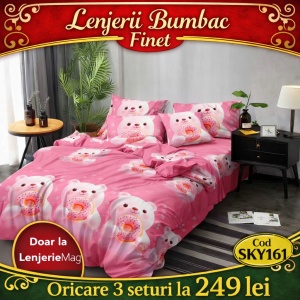Set Lenjerie Finet 6 piese SKY161