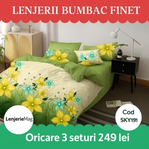 Set Lenjerie Finet 6 piese SKY191