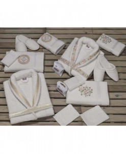Set Prosoape si Halate din Bumbac ,16 Piese, Nurpak, SBN-04