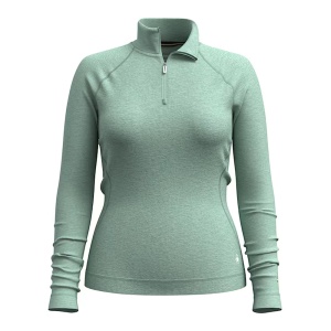 Bluza Corp Smartwool W Classic Thermal Merino Arctic Green Heather 24/25 - Img 3