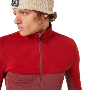 Bluza Oakley Canopy Full Zip Flame Red - Img 2