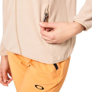 Bluza Oakley W Alpine Full Zip Beige 23/24 - Img 3