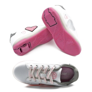 Breezy Rollers Light Heart Pink White/Pink - Img 2