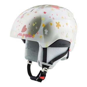 Casca Alpina Pizi Pearlwhite-Hearts Gloss - Img 1