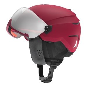 Casca Atomic Savor Visor Stereo Dark Red - Img 2
