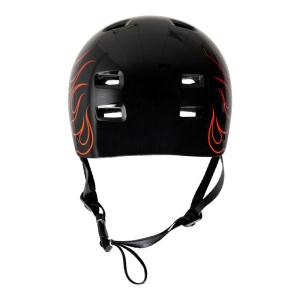 Casca Bullet T35 Flame Youth Gloss Black - Img 2