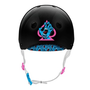 Casca Pro-Tec Low Pro Santa Cruz Black Gloss - Img 3