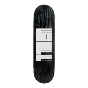 Deck Skateboard Enuff Designer Throwback Black 8inch