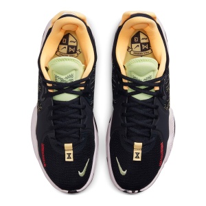 Ghete Baschet Nike PG 5 Dark Obsidian/Fusion Red/Lime Ice/Melon Tint - Img 6