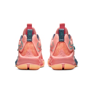 Ghete Baschet Nike Zoom Freak 3 Crimson Bliss/Dynamic Turquoise/Melon Tint/Thunder Blue - Img 5