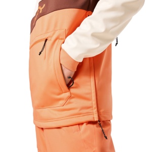 Hanorac Oakley TNP Nose Grab Softshell Arctic White/Soft Orange 23/24 - Img 6