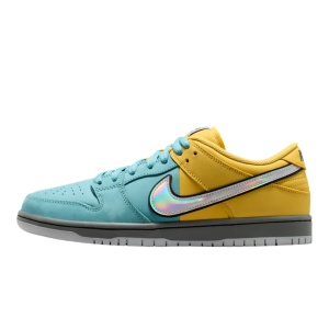 Incaltaminte Nike SB Dunk Low Pro Muni Lightning/Denim Turquoise/Iron Grey/Wolf Grey
