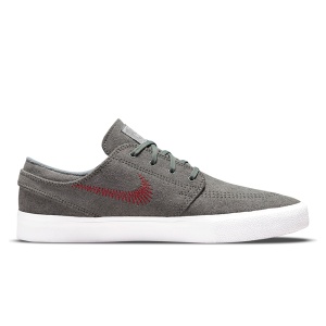 Incaltaminte Nike SB Zoom Stefan Janoski FL RM Tumbled Grey/Tumbled Grey/White/University Red - Img 2