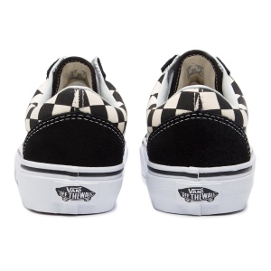 Incaltaminte Vans Old Skool Primary Check Black/White - Img 4