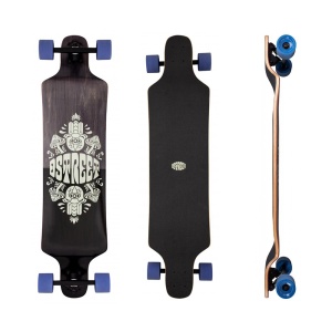 Longboard D Street Drop Down Tripout Grey - Img 1