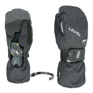 Manusi Level Half Pipe Mitt Gore-Tex Black