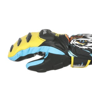 Manusi Level SQ JR CF Mitt Yellow-Blue - Img 4