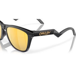 Ochelari de soare Oakley Frogskins Hybrid Matte Black 24K Prizm Polarized - Img 5