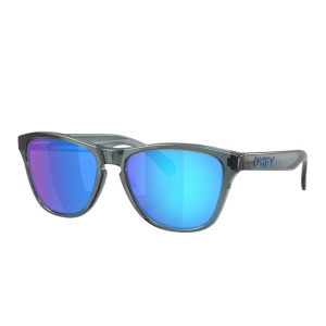 Ochelari de soare Oakley Frogskins S Crystal Black Prizm Sapphire Polarized