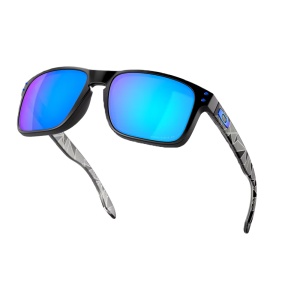 Ochelari de soare Oakley Holbrook Matte Black Prizmatic Prizm Sapphire Polarized - Img 5