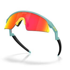 Ochelari de soare Oakley pentru copii Resistor Sweep Fortnite Fishstick Matte Pacific Prizm Ruby - Img 4