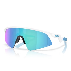 Ochelari de soare Oakley pentru copii Resistor Sweep Polished White Prizm Sapphire