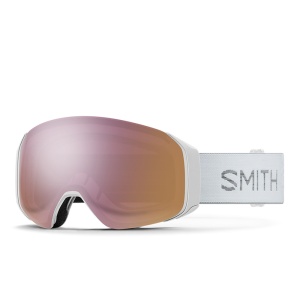 Ochelari Smith 4D Mag S White Chunky Knit ChromaPop Everyday Rose Gold Mirror 24/25 - Img 1