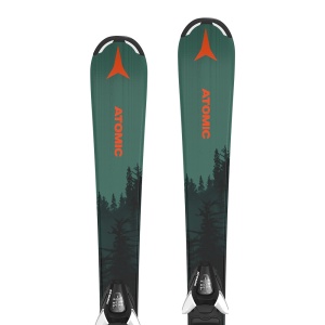 Schiuri Atomic Maverick JR 100-120 + legaturi C 5 GW Dark Green/Black 24/25 - Img 4