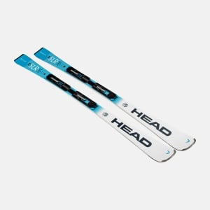 Schiuri Head Worldcup Rebels e-SLR White/Speed Blue + legaturi PR 11 Gw 25/26 - Img 4