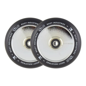Set 2 roti Trotineta Root Air Black 110mm Mirror - Img 1