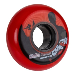 Set 4 roti agresive Undercover Carlos Bernal Movie 60mm/90a Black/Red - Img 2