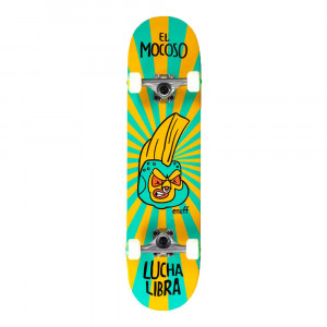 Skateboard Enuff Lucha Libre Mini Yellow/Blue 7.25inch - Img 1