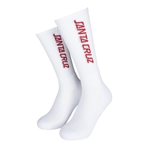 Sosete Santa Cruz Strip 3pk Red/White/Black - Img 2