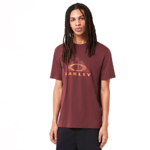 Tricou Oakley Lined Mountain Bark Grenache - Img 1