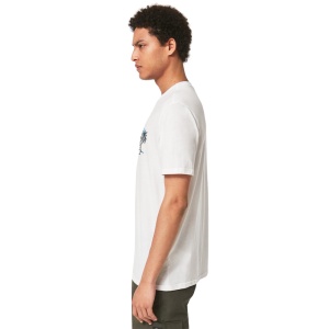 Tricou Oakley Palm Beach B1B White - Img 3