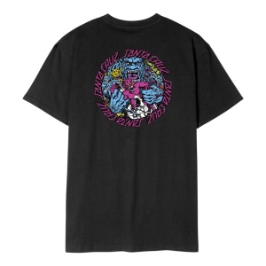Tricou Santa Cruz Roskopp Monster Strip Black - Img 2