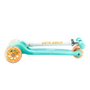 Trotineta Copii Core Foldy 3 Wheel Teal/Peach - Img 6