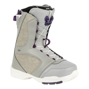Boots Snowboard Nitro Flora TLS Grey/Purple 22/23 - Img 1