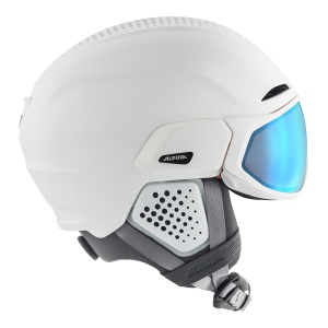 Casca Alpina Alto Q Lite white matt/blue revo - Img 3